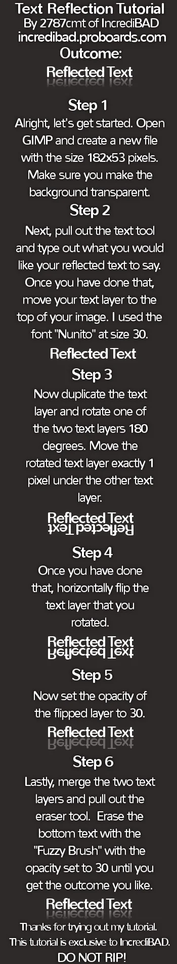 ReflectedTextTutorialGIMPBy2787cmt.webp
